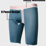 2 Pack Men's Active Flyless Boxer Briefs