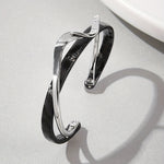 Minimalist Wave Shape Cuff Bracelet