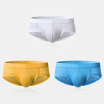 3 Pack Mens Contour Pouch Support Breathable Briefs