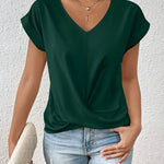 Colorful V-Neck Tee