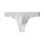 4-Pack Men's Seamless Solid Color Stretch Fit Ice Silk Thong