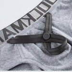 2 Pack Men's Sexy Cotton Support Contour Pouch Briefs