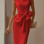 Sheryl | Holiday Mood New Bow Tie Dress Edition