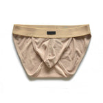 2 Pack Men's Low-rise High-cut Solid Briefs