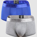 2 Pack Men's U Convex Modal Breathable Trunks