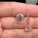 Chic White Gold Tera Earrings
