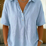 Claire | Blouse with Collar and Button