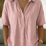 Mayim | Blouse with Collar and Button