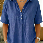 Claire | Blouse with Collar and Button