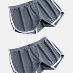 2 Pack Loose Home Underwear Breathable Mesh Shorts
