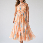 Emily | Soft Halter Midi Dress