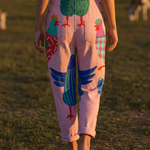 Danna | Hen Motif Jumpsuit