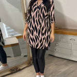 ALEXANDRA™ - Printed Loose-Fit Top