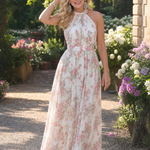 Lily | Floral Flowing Midi Dress