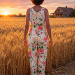 Christen | Soft Floral Jumpsuit