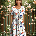 Ruth | Elegant Dress with Tummy Coverage