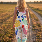 Elyse | Everyday Motif Strap Jumpsuit