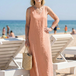 Celine | Easy Fall Midi Dress