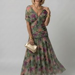 Ava | Off-Shoulder Flow Midi Dress