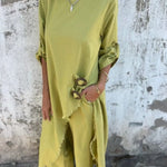 Lateefah | Relaxed Linen Blend Set