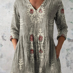 Maeve | V-Neck Long Sleeve Shirt