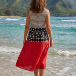 Chiara | Coast Midi Dress