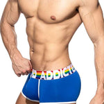 2 Pack Men’s Large Pouch Rainbow Trunks