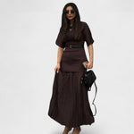 Hayden | Pleated Maxi Dress
