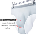 4 Pack Ball Support Seamless Men's Underwear
