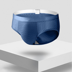 4 Pack Breathable Ice Silk Antibacterial Men's Briefs