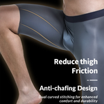 3 Pack Men's Anti-Chafing Seamless Running Briefs