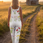 Margaret | Garden Strap Jumpsuit