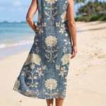 Bryleigh | Shoreline Floral Midi Dress