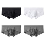 4 Pack Men’s U Convex Mesh Pouch Briefs