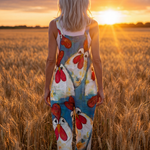 Natalie | Playful Motif Jumpsuit