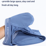 FreeLonger Men's Comfy Separate Support Pouch Trunks