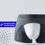3 Pack Men's Ice Silk Sports Breathable Boxer Briefs