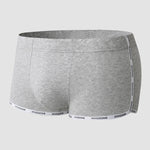 Men’s Letter Trim Applique Cotton Trunks