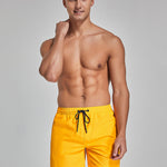 Men's Solid Breathable Beach Shorts Boxer