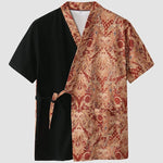 Printed Kimono Pajamas For Men