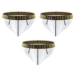 3 Pack Sexy Super Soft Ice Silk Men's Bikini