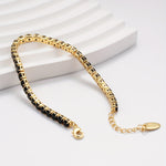 Square Cut Tennis Bracelet