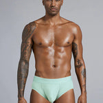 FreeLonger Men’s Microfibre Cotton Big Pouch Trunks