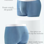 3 Pack Men's Traceless Breathable Modal Trunks