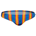 Men's Swimwear Contrast Striped Swim Briefs