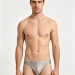 4 Pack Men's Premium Satin Breathable & Minimalist Cooling Briefs