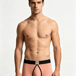 2 Pack Men’s Soft & Breathable Trunks with Supportive Pouch