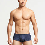 Men’s Breathable Trunks with Button Fly