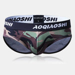 3 Pack Low Rise Camouflage Ball Support Underwear