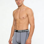 3 Pack Men's Quick-Dry Compression Breathable Activewear Tights